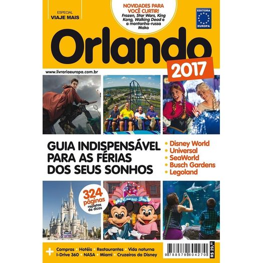 Guia Orlando 2017 - Europa - Ed Antiga