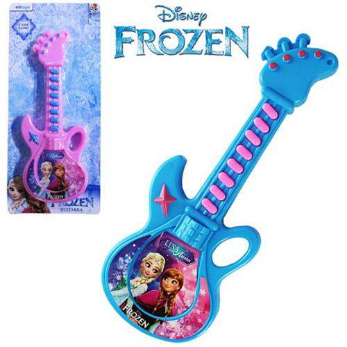 Guitarra Brinquedo Infantil Frozen Disney Musical