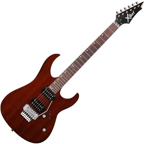 Tudo sobre 'Guitarra Cort X1 Dfr Opw Soloist Walnut Ponte Floyd Rose'