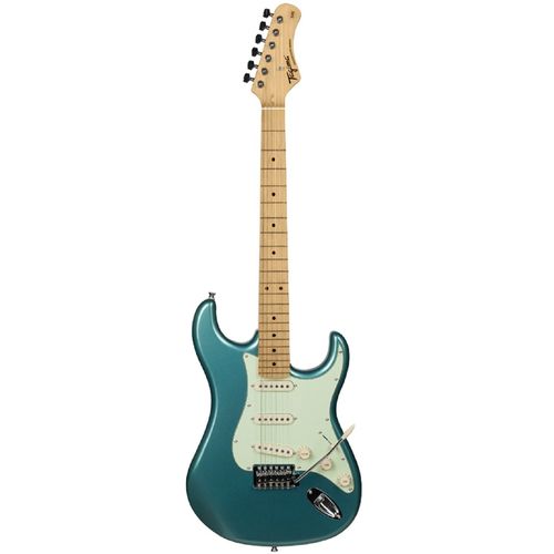 Guitarra Elétrica Stratocaster Tagima Tg530lb Woodstock Azul Metálico Tarraxas Cromadas e Blindadas