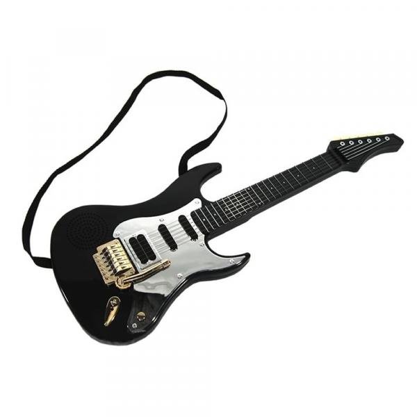 Guitarra Eletrônica Preta - DTC