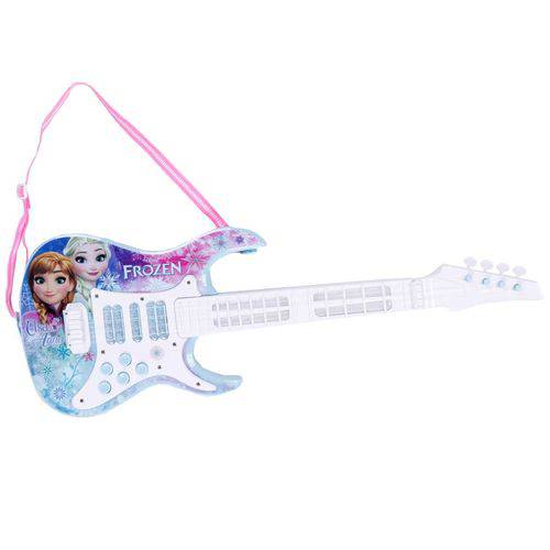 Tudo sobre 'Guitarra Infantil Frozen com Luz 27191'