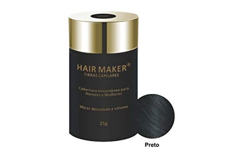 Hair Maker Fibras Capilares Preto