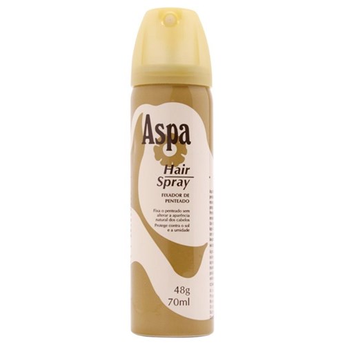 Hair Spray Aspa Fixador Penteado 70Ml