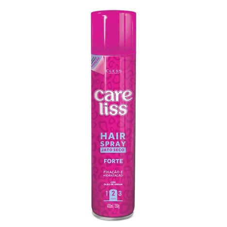 Hair Spray Care Liss Fixação Forte 400Ml