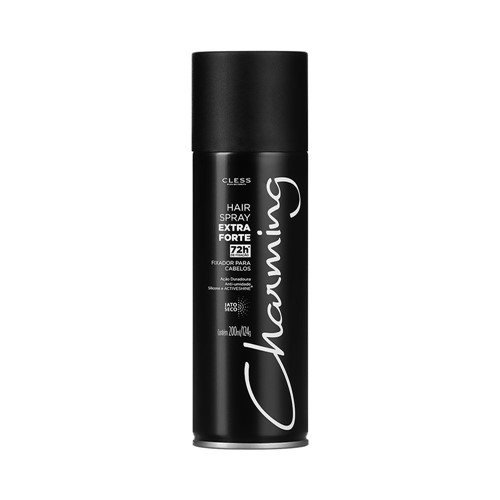 Hair Spray Cless Charming Black Extra Forte 200ml