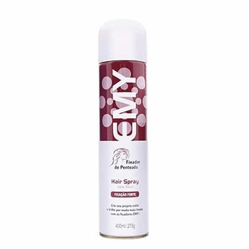Hair Spray Emy Fixador de Penteado Forte 400ml