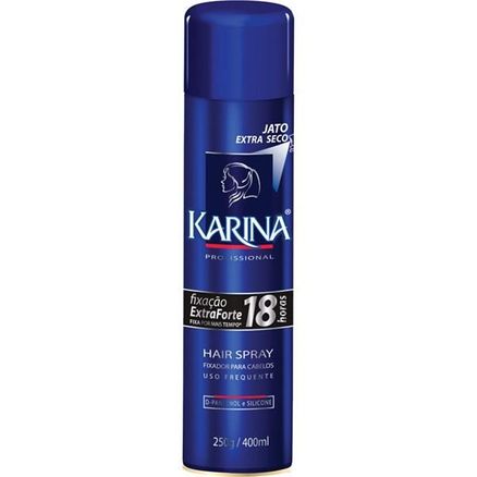 Hair Spray Fixador Karina Ceramidas Forte 400ml
