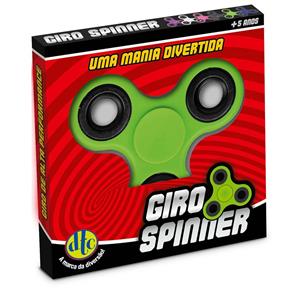 Hand Spinner Anti Stress Certificado - Fidget Giro Spinner - Verde - DTC