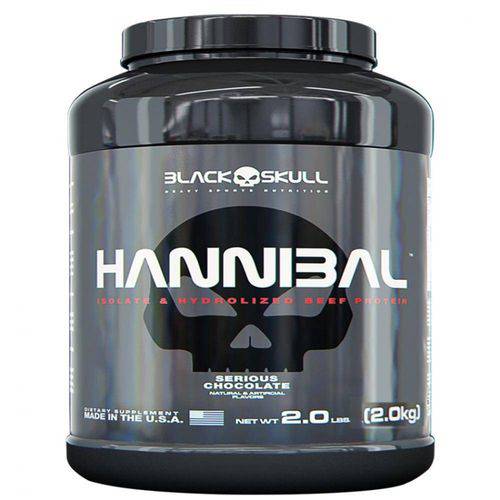 Tamanhos, Medidas e Dimensões do produto Hannibal 2kg (4.4lb) - Black Skull