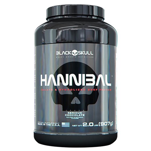 Hannibal Proteína de Carne Sabor Toffee 907g - Black Skull