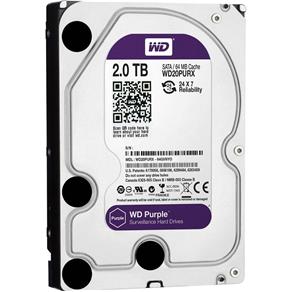 Hard Disk Wd Purple 2TB de Seguranca/Vigilancia/Dvr WD20PURX