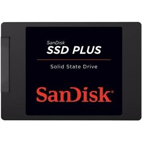 HD 120GB SSD SATA 3 (6Gb/s) Sandisk Plus SDSSDA-120G-G25, 2.5, 7 Mm