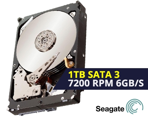 HD 1TB Sata 3 Desktop - Seagate 7200RPM ST1000DM006