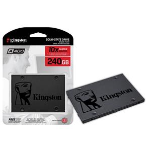 HD 240 GB SSD SATA 3 (6Gb/s) Kingston SA400S37/240G SSDNow A400, 2.5", 7 Mm