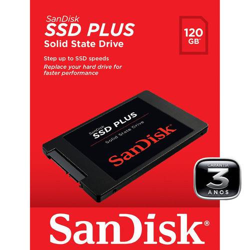 Hd 2,5 Ssd Plus Sandisk 120gb 530mb/s Sata 3 6gb/s G26