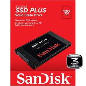 Hd 2,5 Ssd Plus Sandisk 120gb 530mb/s Sata 3 6gb/s G26