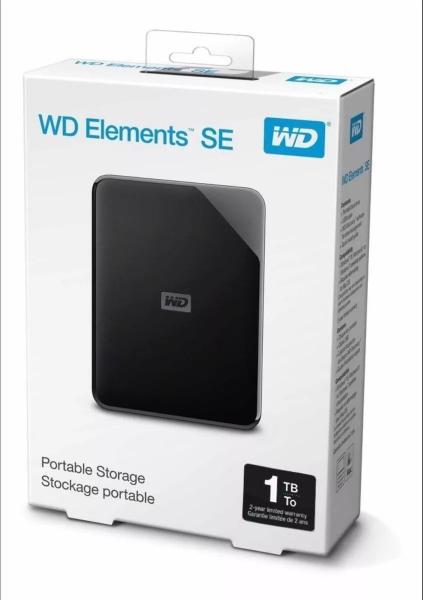 Hd Externo 1tb Portátil Western Digital Wd Elements SE USB 3