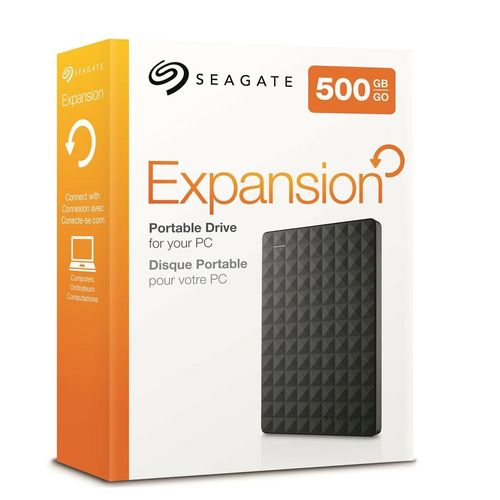 HD Externo 500GB Seagate Expansion STEA500400 USB 3.0 Compacto, Ultra-Portátil | PC e MAC 2821