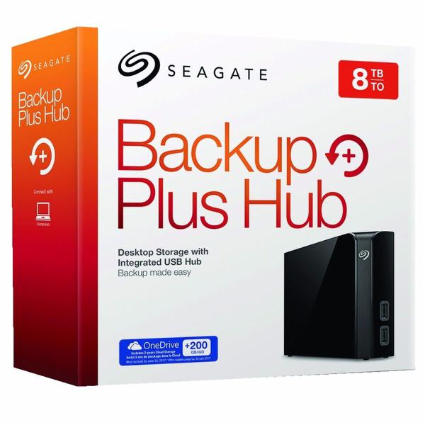 Hd Externo 8tb Seagate Backup Plus Hub Usb 3.0 Stel8000100