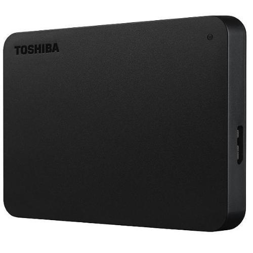 Hd Externo Portátil 1Tb Toshiba Canvio Basics Preto Usb 3.0 - Hdtb410X...