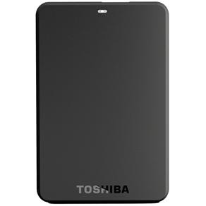 HD Externo Portátil Toshiba Canvio Basics HDTB307XK3AA I 750GB USB 3.0 - Preto