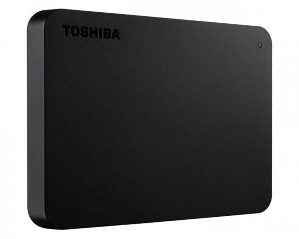 Hd Externo Portatil Toshiba Canvio Basics 2tb - Preto - Hdtb420xk3aa