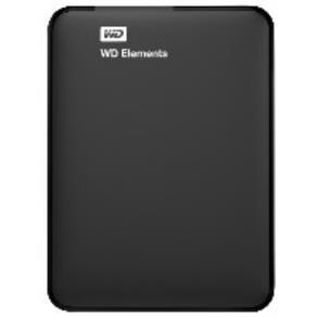 HD Externo Portátil WD 750GB Elements USB 3.0 Preto