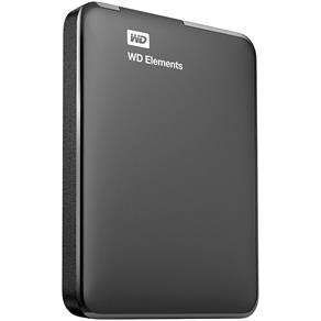 HD Externo Portátil WD Elements 1 TB USB 3.0 - WDBUZG0010BBK