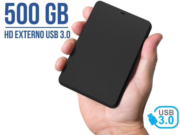 HD Externo Portátil YessTech 500Gb USB 3.0 USB 2.0