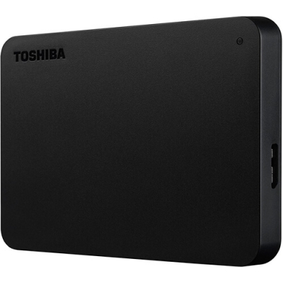 Hd Externo Toshiba 1tb, 2,5, Canvio Basics Usb 3.0 - Black