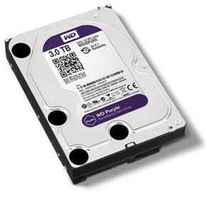 HD Hard Disk 3000GB 3TB Western Digital Linha WD Purple 24x7x365 Próprio para DVR e CFTV
