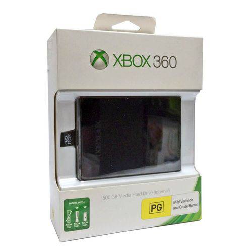 Tudo sobre 'HD Interno Slim 500gb Xbox 360 Original'