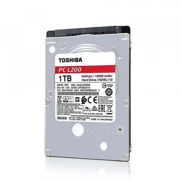 Hd Notebook 1tb Sata 3 128mb 5400rpm HDWL110UZSVA Toshiba