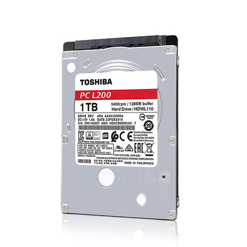 Hd Notebook 1tb Sata 3 128mb 5400rpm HDWL110UZSVA Toshiba