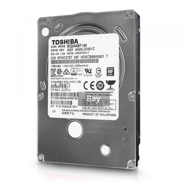 HD Notebook 1tb Sata 3 128mb 5400rpm MQ04ABF100 Toshiba
