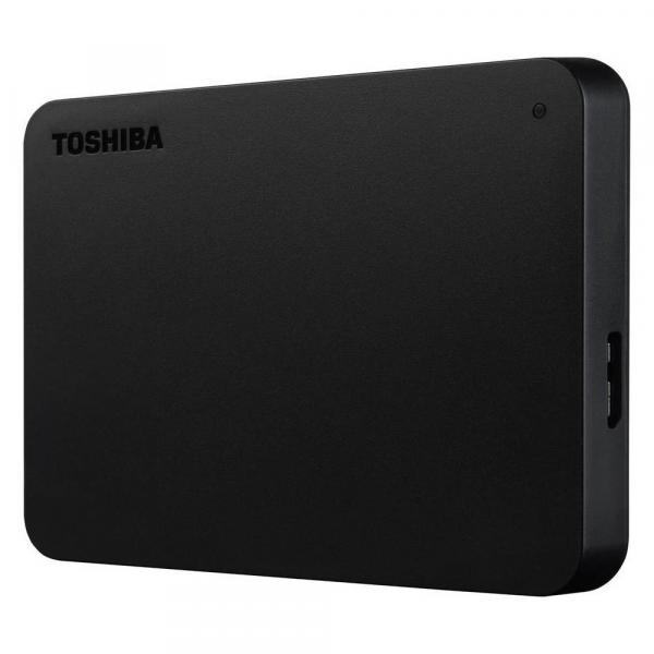 HD Portátil 2TB Toshiba Canvio Basics USB 3.0 Preto - HDTB420XK3AA