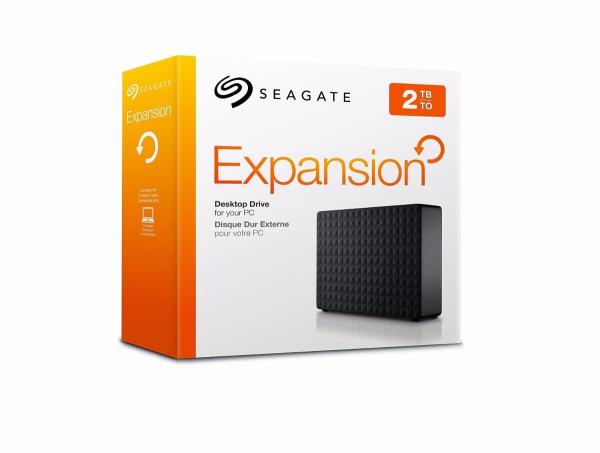 HD Seagate Externo Expansion 2TB USB 3.0 Preto