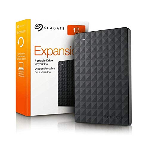 HD Seagate Externo Portátil Expansion USB 2.0 e 3.0 1 TB