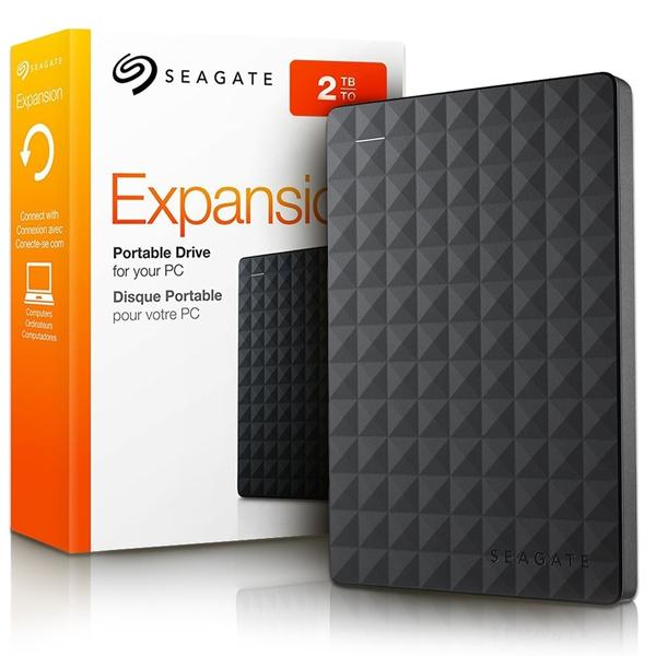HD Seagate Externo Portátil Expansion USB 3.0 2TB Preto STEA2000400