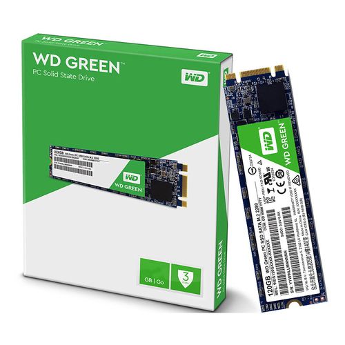 HD SSD 120Gb M.2 Western Digital Green | WDS120G1G0B 2154
