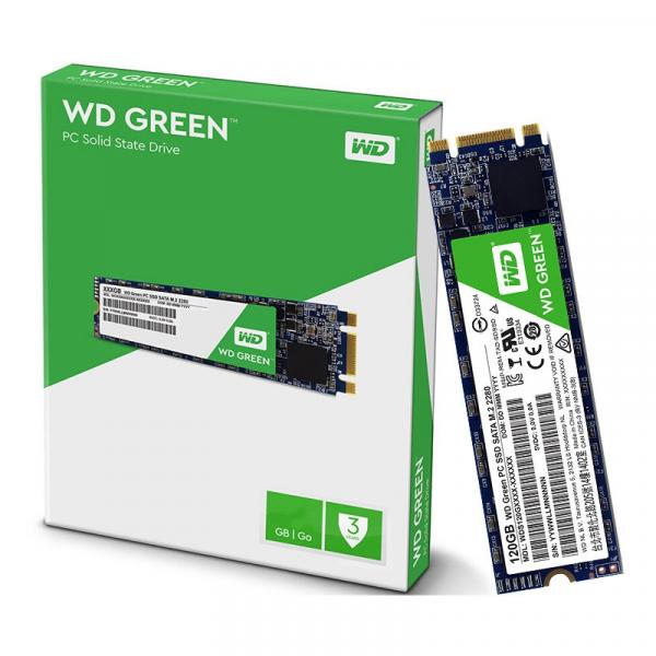 HD SSD 120Gb M.2 Western Digital Green WDS120G1G0B