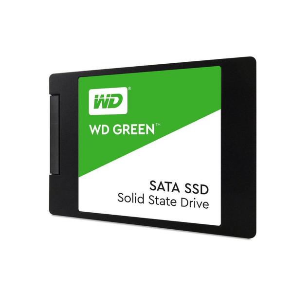 HD SSD 120GB WD Green SATA Leitura 545MB/s Gravação 430MB/s - WDS120G2G0