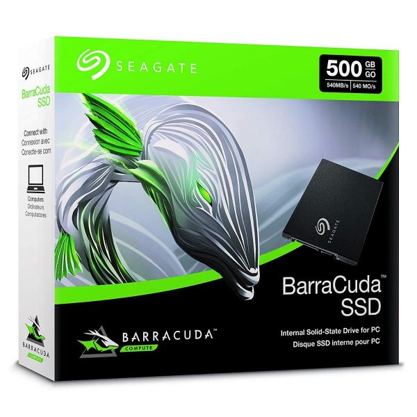 Hd Ssd 500gb Barracuda Sata3 6gb/s Stgs500401 7mm - Seagate