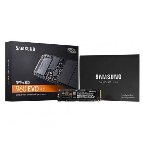 Tudo sobre 'Hd Ssd 500gb Samsung 960 Evo M.2 Pci-Express / Mz-v6e500'