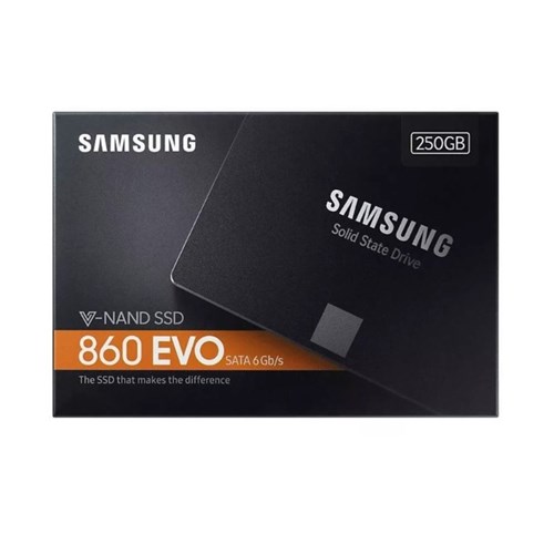 Hd Ssd 250Gb Samsung 860 Evo 2.5 Sata3 550Mb/S Lacrado