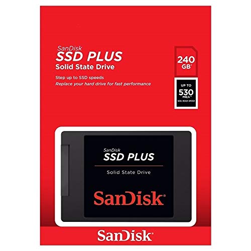 Hd Ssd Plus Sandisk 240gb 530mb/s Sata 3 6gb/s G26