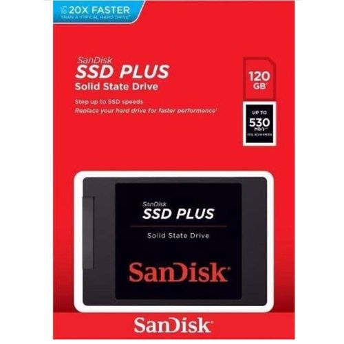 Hd Ssd Sandisk Plus 120gb G26 - Lançamento