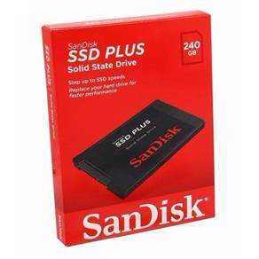 Hd Ssd Sandisk Plus 240gb 520mb/s Sata 3