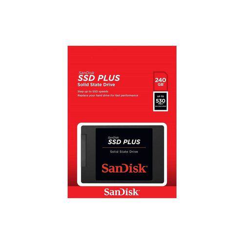 Hd Ssd Sandisk Plus 240gb G26 530-400 Mb/s